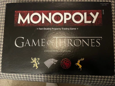 Hasbro Monopoly Game Of Thrones Board Game 2017 Complete - Image 1 of 4