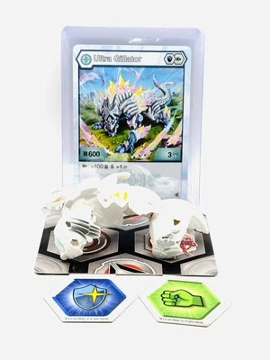 Bakugan Evolutions Haos Gillator Ultra 600B + Tarjetas y Bakucores Foto 1 de 4