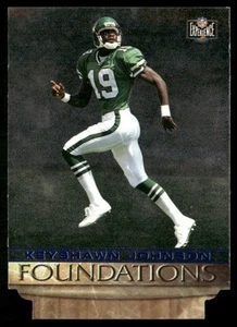 1997 Score Board NFL Experience Foundations Die-Cut Keyshawn Johnson #F11 - Picture 1 of 2