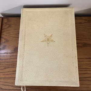 1940s Order of Eastern Star Edition Holy Bible – Oxford Text 01665 HB Freemason - Picture 1 of 24