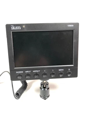 iKan V5600 5.6" LCD Video Monitor Display (1024 x 600) w/ Case & Accessories - Image 1 of 4