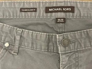 Michael Kors Mens Gray Classic Fit Pants Size 38/30 CA#45885 RN#111818 - Picture 1 of 7