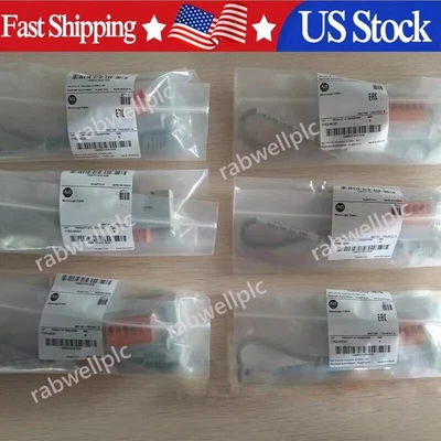 NEW Allen Bradley 1763-NC01 MicroLogix DH-485 Comm Cable spot shipping - Image 1 of 4
