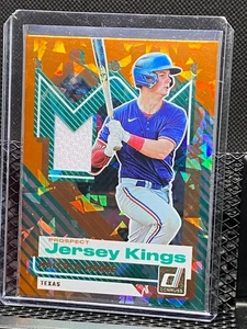 Malcolm Moore 2025 Donruss Prospect Trikot Kings Orange ICE - Rangers - Bild 1 von 2