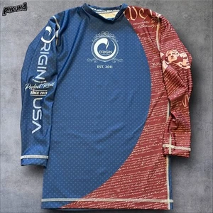 Origin Men's Long Sleeve Compression Fit Rashguard BJJ MMA Fighting Size L USA - Picture 1 of 10