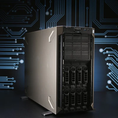 Dell PowerEdge T340 Server // Xeon E-2146G, 32 GB RAM, 8x LFF - Bild 1 von 4
