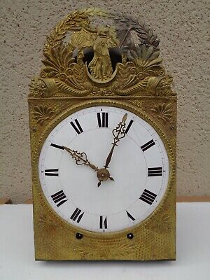 Mouvement Mensuel Ancien Pendule Comtoise Horloge Clock Uhr Orologio Relogio (3) • 180€