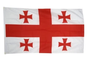 Fahne Georgien Flagge georgische Hissflagge 90x150cm - Picture 1 of 1