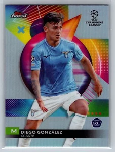 2023 Finest UEFA Diego González Rookie Refractor #69 Lazio - Imagen 1 de 2