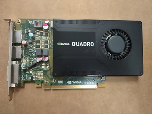 Nvidia Quadro K2200 4GB GDDR5 Dell 1XGD9 DVI-I & 2 x DP Full sized Video Card - Picture 1 of 4