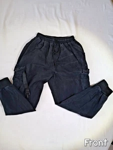 Land Ciambr Goiyu Cargo Draw String Sweatpants Boys Black - Picture 1 of 7