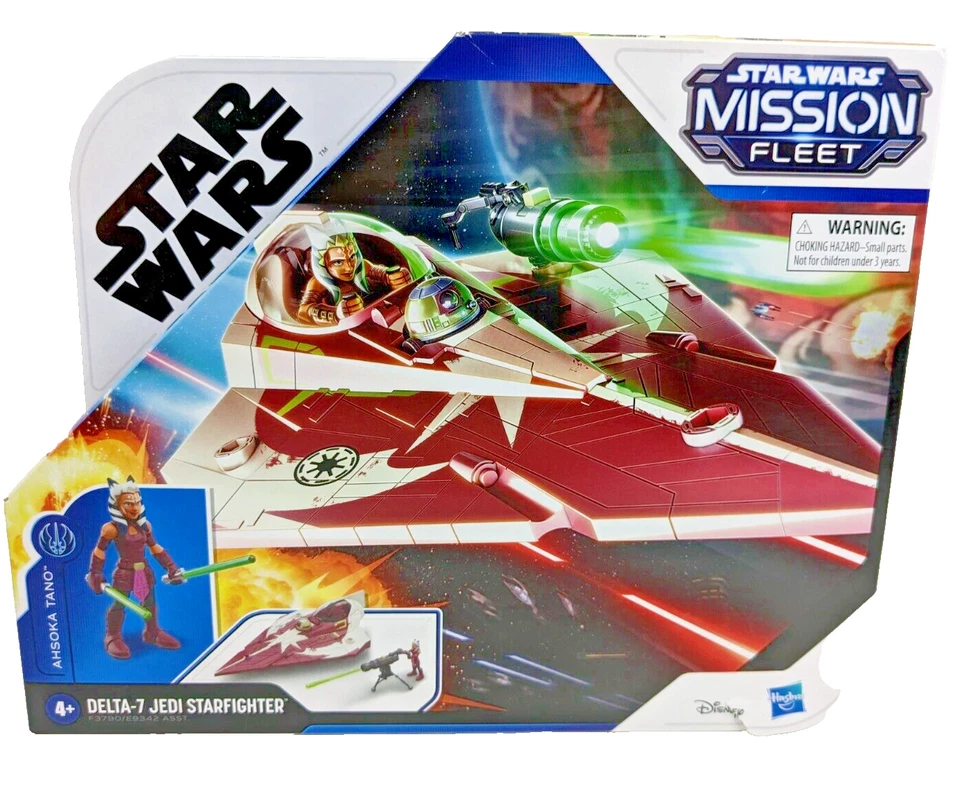 Star Wars Mission Fleet Ashoka Tano Delta-7 Jedi Starfighter Hasbro 