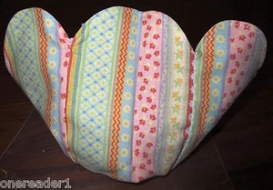 2008 Longaberger kleines Osterkörbchen FRÜHLINGSUMZUGFUTTER - NEU IM BEUTEL - Bild 1 von 2
