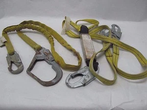 GUARDIAN 01230 & fFCP PRODUCTION 464A CLIMBING SAFETY HARNESSES  LOT OF 2 - Picture 1 of 5