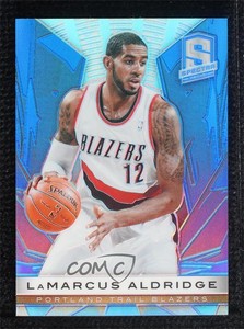 2013-14 Panini Spectra Blue /65 LaMarcus Aldridge #95
