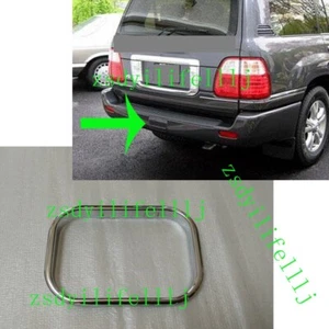 1x For Lexus LX470 1998-2007 Car Rear Bumper Trailer Hitch ABS Silver Frame - Picture 1 of 1