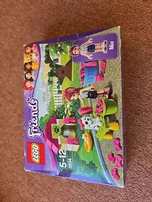 LEGO Friends 3934 - Juego de construcción de casa de cachorros Mia usado completo en caja Foto 1 de 3