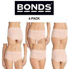 Bonds Womens Cottontails Full Brief Soft Elastic Branded Waistband 6 Pack W1762o