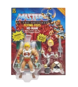 Masters of the Universe He-Man Action Figure Flying Fists Arm-Swinging NIB - Picture 1 of 2