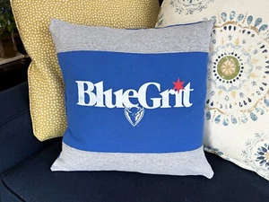 DePaul University Blue Demons NCAA handmade upcycled t-shirt 16x16 pillow cover - Picture 1 of 10