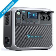 BLUETTI Generador Solar AC200P, 2000Wh LiFePO4 Estación de Energía30A RV Salida