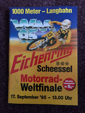 Motor cycle grass track / long track racing programme 1995 World Final