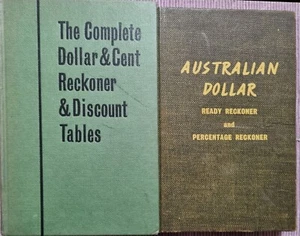 2x Australian Decimal Currency Calculation Vintage Books - Bild 1 von 5