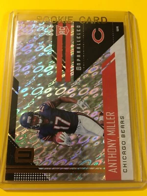 🔥🔥2018 Panini Unparalleled ANTHONY MILLER Flight ROOKIE #225 Bears - Image 1 of 2