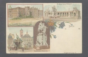 Privatpost,Berlin,Nr.74 aof Postkarte    (170) - Bild 1 von 2