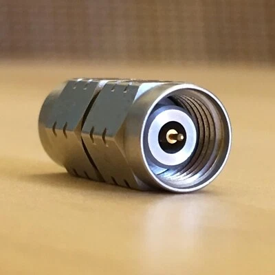 Echoic 2.4mm Male - 2.4mm Male Coaxial Adapter Connector 50GHz RF Microwave - Image 1 of 4