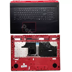 Für MSI GE73 GE73VR obere obere Hülle Plamrest Abdeckung US-Tastatur voll RGB hintergrundbeleuchtet - Bild 1 von 6