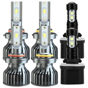 Kit de faros antiniebla LED para Chevy Silverado 1500 2500HD 1999-2002 F8 - Imagen 1 de 10