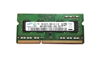 Samsung 2GB 1Rx8 PC3-10600S DDR3-1333MHz Memory M471B5773EB0-CH9 - Image 1 of 2