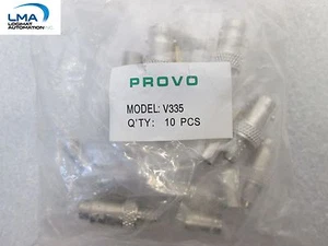 10pcs PROVO V335 CONNECTOR MALE PLUG CRIMP with PIN *** NEW - Picture 1 of 2