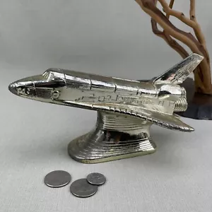 NASA Columbia Space Shuttle Vintage Leonard Silberplatte Gussmetall - Bild 1 von 16