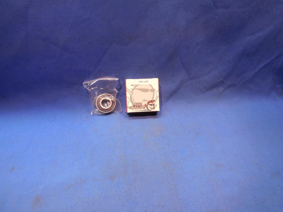 Rodamiento de bolas BSA 6001-2RS (sellado) O.D 28 mm I.D 12 mm ancho 8 mm NOS NP7166 Foto 1 de 1