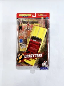Sega Crazy Taxi Axel Action Figures w/ Car Gamepro Hitmaker New NOS 2000 Vtg - Picture 1 of 11