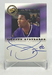 Pase de prensa DeShaun Stevenson 2002-03 novato radiocontrol automático (jazz) - Imagen 1 de 2