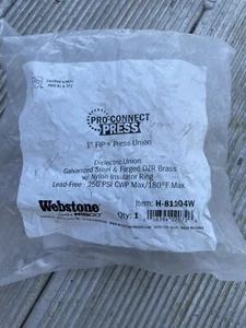 Nibco Dielectric Union 1” FIPxPress Union H-81104W - Picture 1 of 2