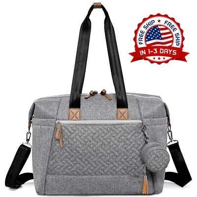 Bolsa de Pañales Tote, Bolsa para Hospital, Grande para Viajes y Fin de Semana Foto 1 de 4