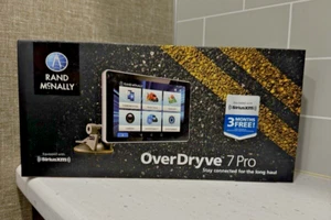 Rand McNally OverDryve 7 Pro 7 inch Truck Navigation “NEW” IN BOX - Picture 1 of 2