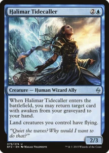 Halimar Tidecaller (079) Battle for Zendikar BFZ MTG Magic - Imagen 1 de 1