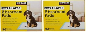 Kirkland Signature Extra-Large Absorbent Pads, 200 Large Pads, 30x23 - Picture 1 of 3