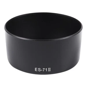 Round Lens Hood Cover Sun Shield For Canon EF 50mm f/1.4 USM 58mm ES-71 II - Picture 1 of 8