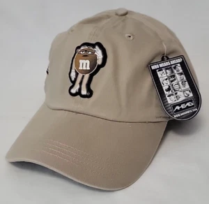 Baseballmütze Ms. braun M&M khaki hellbraun Bonbon-Motiv verstellbar Mütze - Bild 1 von 4