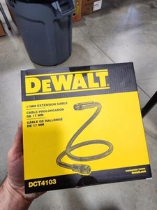 DeWALT 17mm EXTENSION CABLE DCT4103 (EXTEND CAMERA REACH) (NEW IN BOX) - Imagen 1 de 3