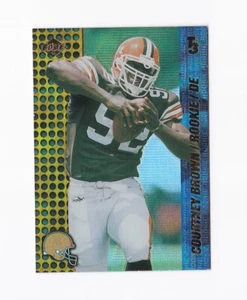 2000 Collector's Edge T3 #166 Courtney braun RC/999 Cleveland Browns Penn State - Bild 1 von 2
