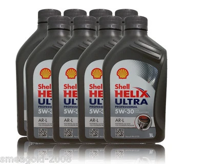 Shell Helix Ultra Professional AR-L 5W-30 8x1 Liter Motoröl C4, Renault - Bild 1 von 3
