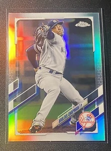 AROLDIS CHAPMAN - 2021 Topps cromo - REFRACTOR PLATEADO - #96 - Yankees de Nueva York - Imagen 1 de 2