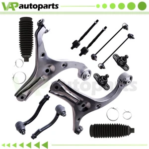 For 06-11 Hyundai Accent 12x Front Control Arms Sway Bars Rack and Pinion Bellow - Picture 1 of 12